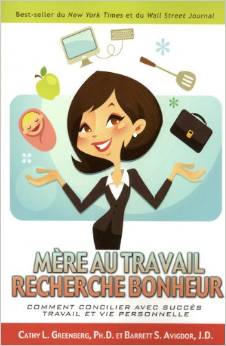 Mère au travail recherche bonheur Couverture du livre