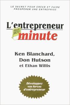 L’Entrepreneur minute Couverture du livre
